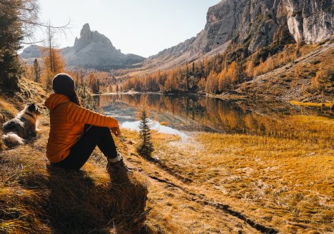 Randonnée au Lac federa Dolomites