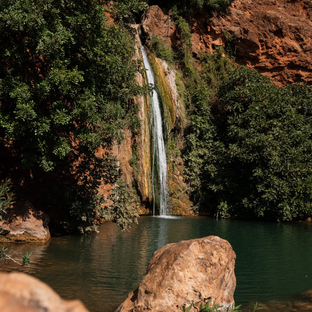 Queda do Vigario Cascade secrète Algarve