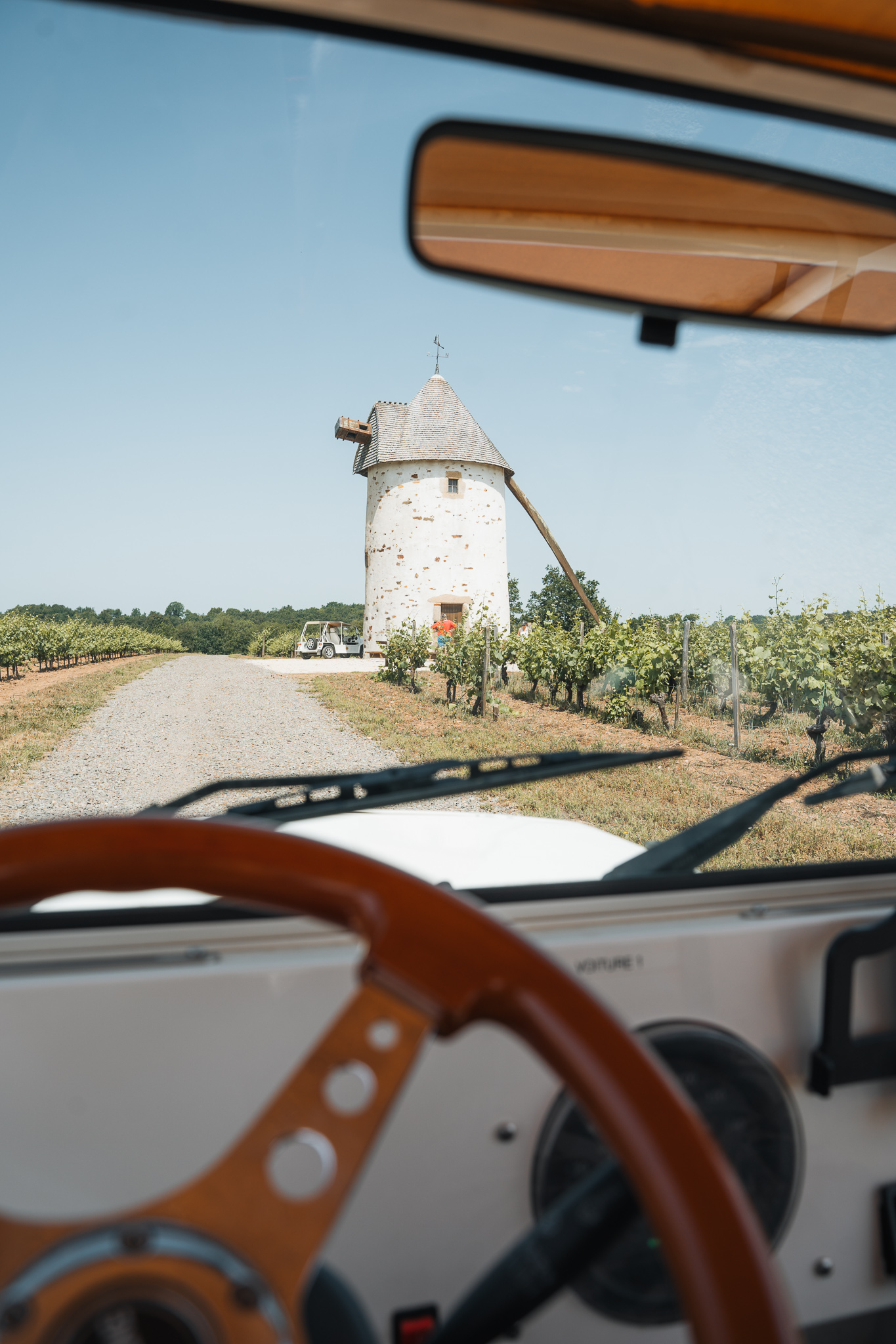 Vignobles Mourat Voiture éléctrique